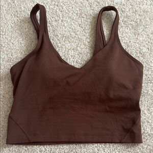 Lululemon Align Tank – Java – Size 6 – Highly Sought After and great condition